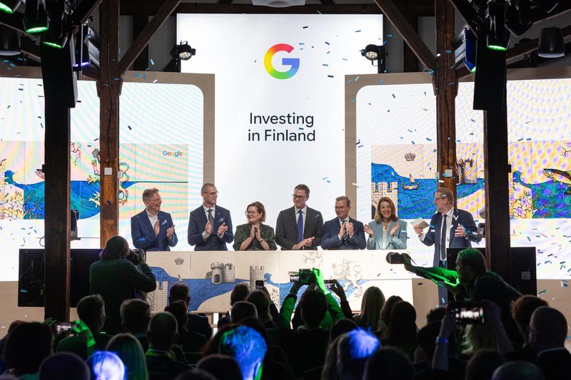 Google инвестира 13 млрд. евро в енергийни проекти и AI инфраструктура във Финландия Google инвестира 13 млрд. евро в енергийни проекти и AI инфраструктура във Финландия